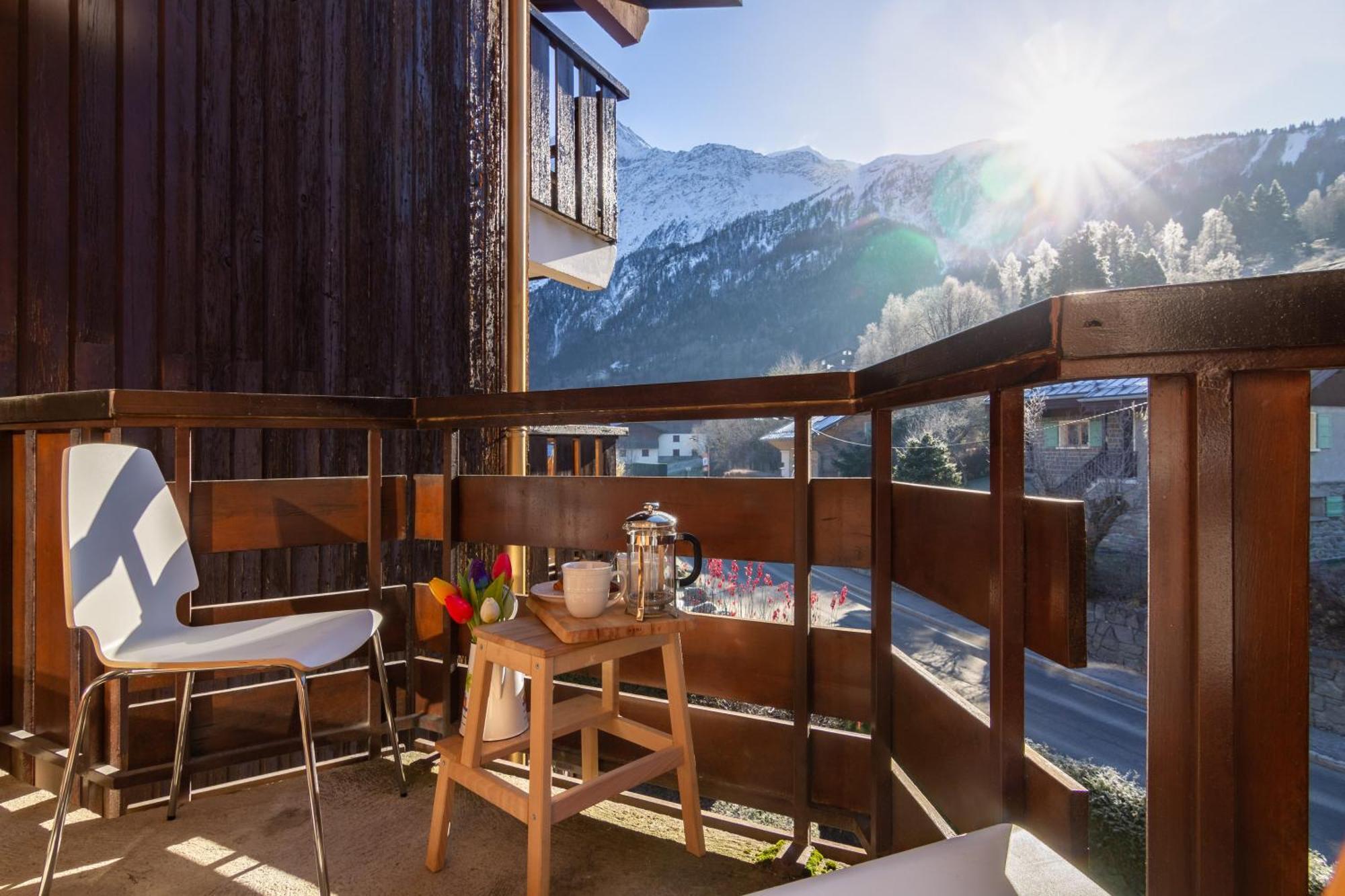 Residence Le Prarion 24A Ski In- Ski Out - Happy Rentals Les Houches Exteriör bild