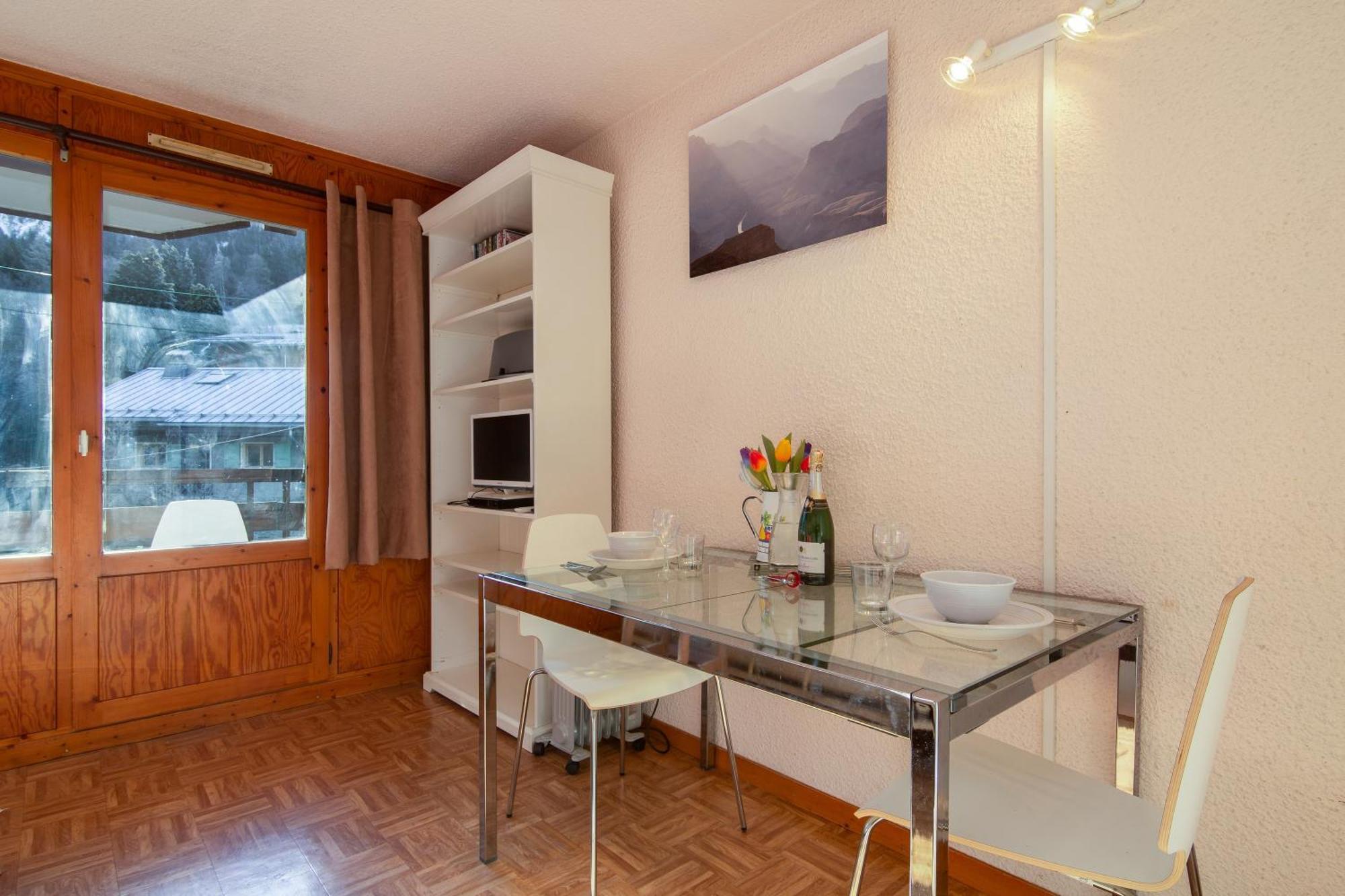 Residence Le Prarion 24A Ski In- Ski Out - Happy Rentals Les Houches Exteriör bild