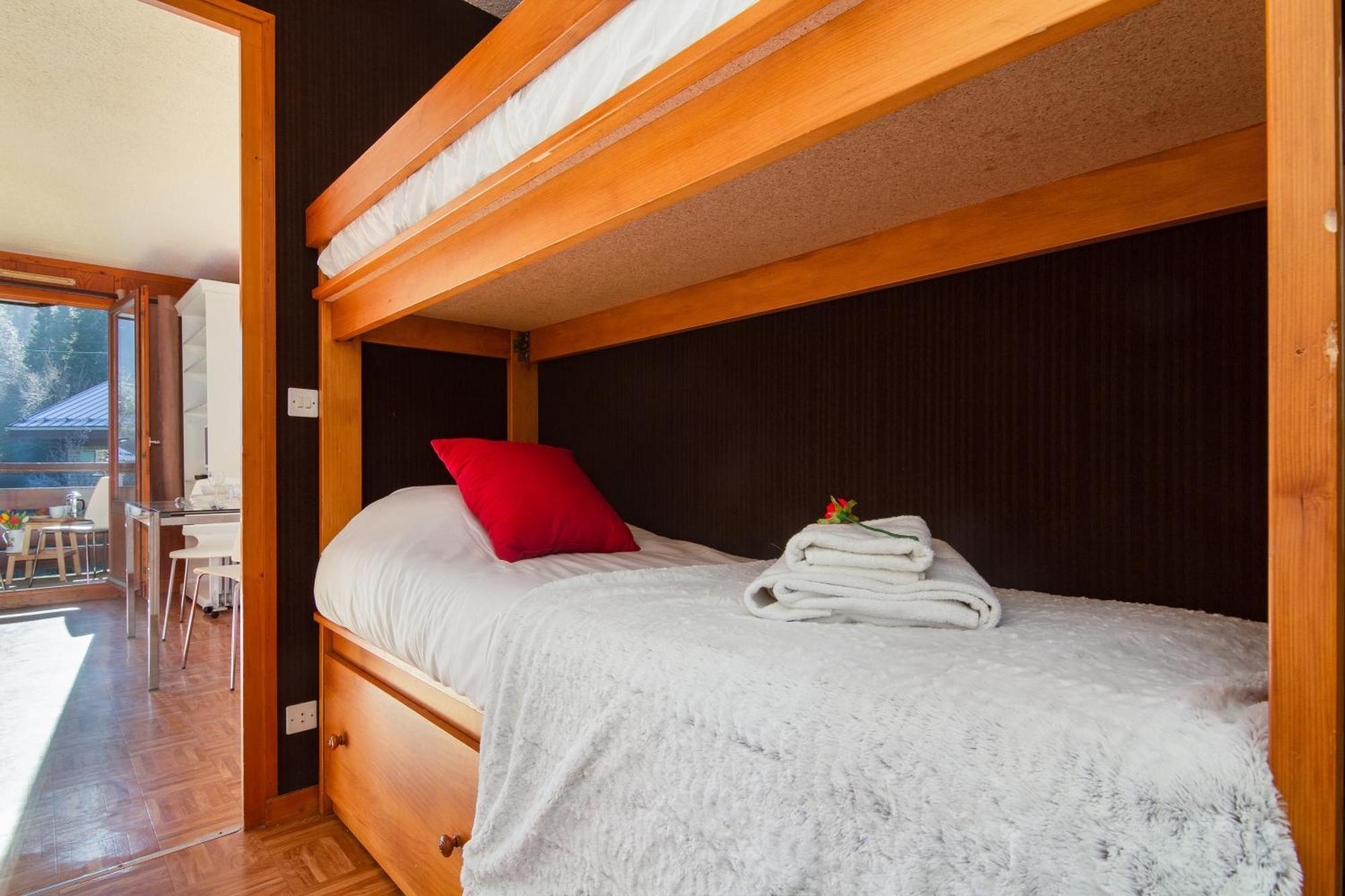 Residence Le Prarion 24A Ski In- Ski Out - Happy Rentals Les Houches Exteriör bild