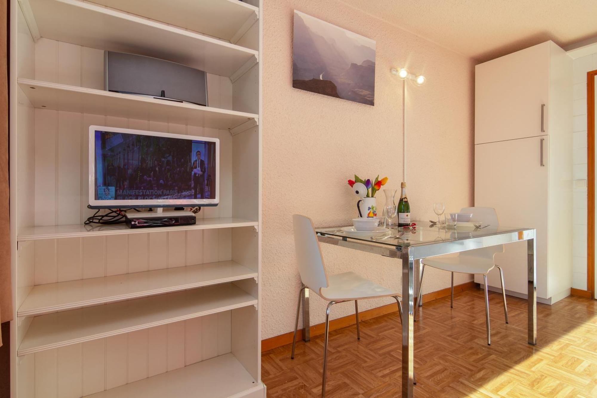 Residence Le Prarion 24A Ski In- Ski Out - Happy Rentals Les Houches Exteriör bild