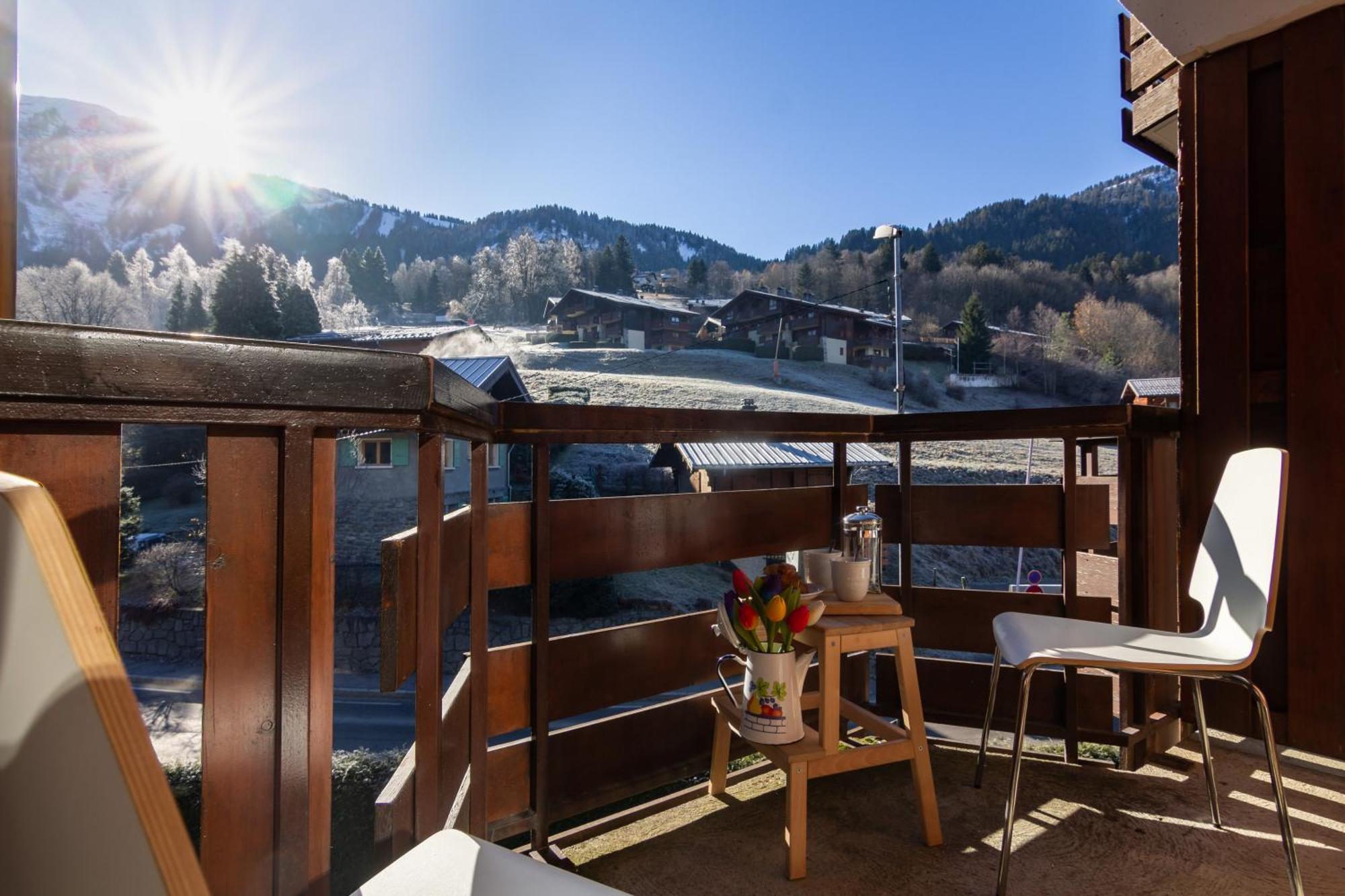 Residence Le Prarion 24A Ski In- Ski Out - Happy Rentals Les Houches Exteriör bild
